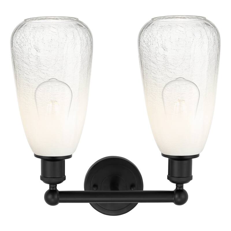 Innovations Lighting Endless Possibilities Edison - Brookhaven Almond - 2 Light 15" Bath Vanity Light