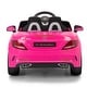 preview thumbnail 12 of 10, Mercedes-Benz SLC300 12V Battery-Powered Ride-On Toy Car for Kids Ages 3-6 with LED Lights, Music Player, and Safety Features