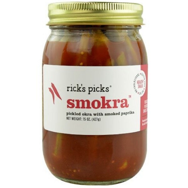 Rick's Picks Okra - Smokra - Case of 6 - 15 oz