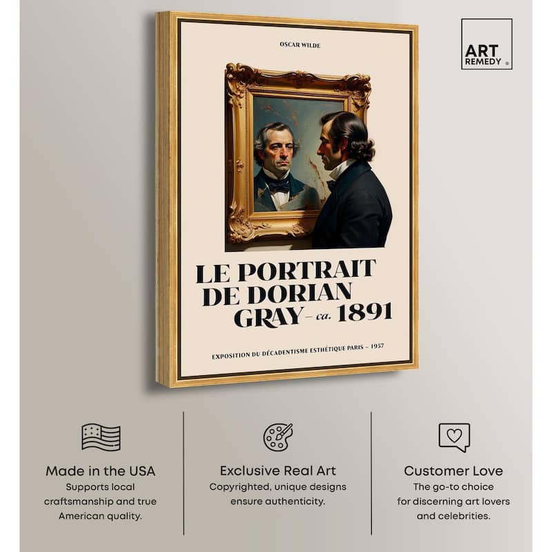 Decadent World of Dorian Gray Canvas by Art Remedy