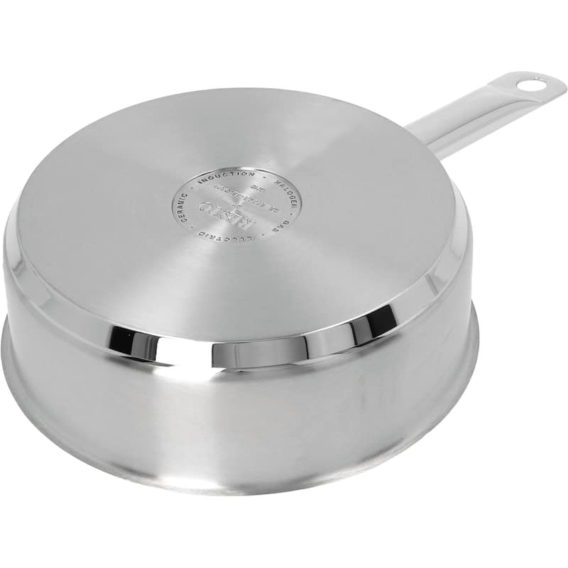 Demeyere Resto 4-cup Stainless Steel Egg Poacher Set - 1.5-qt