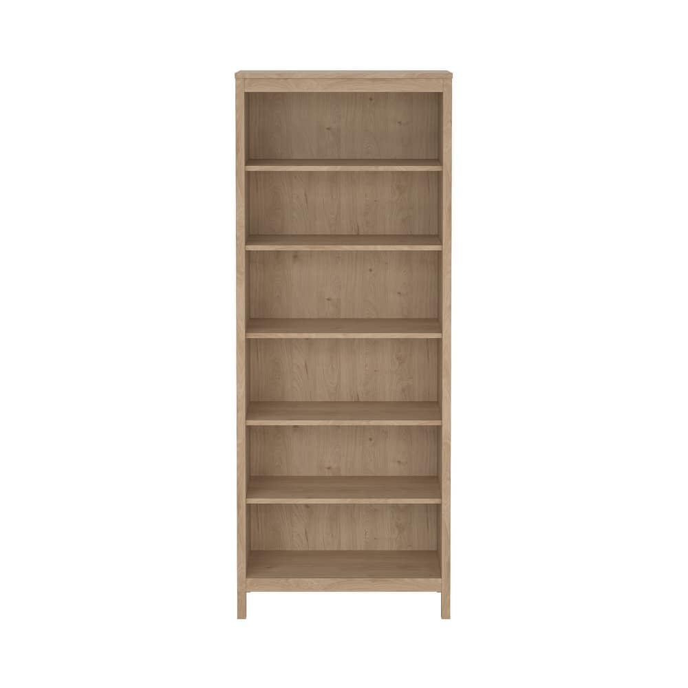 Porch & Den Madrid Adjustable 6 Shelf Bookcase
