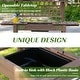 preview thumbnail 20 of 21, Outsunny 39'' x 18'' x 55'' Wood Garden Potting Work Table with Hidden Storage, Sink Basin, & Below Clapboard