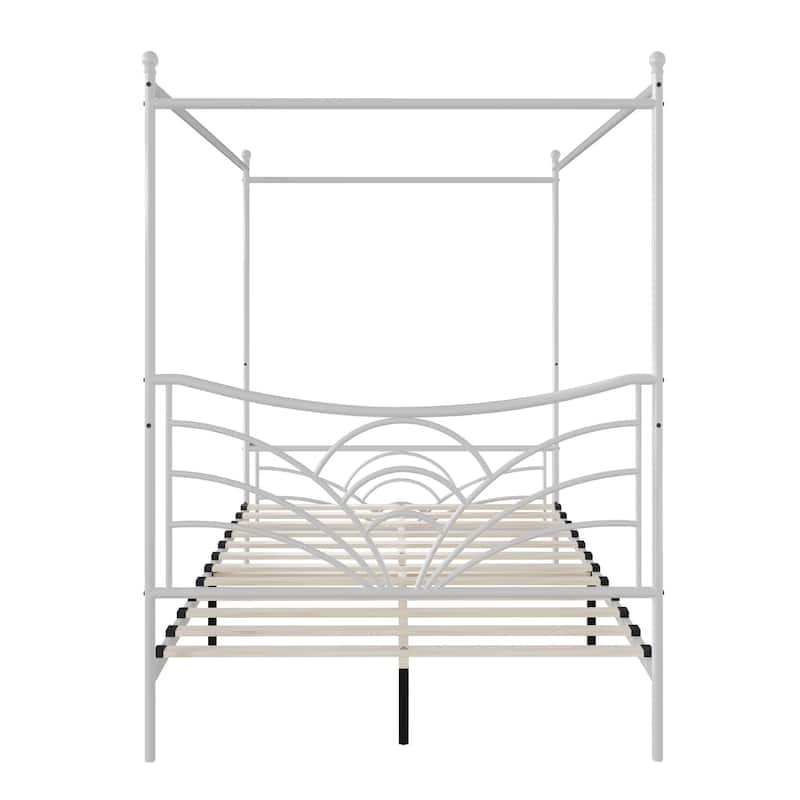Clayfell Denver Metal Canopy Bed