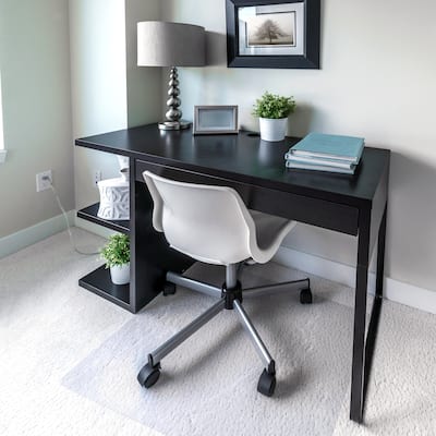 Valuemat® Plus Polycarbonate Rectangular Chair Mat for Low Pile Carpets - 36" x 48"