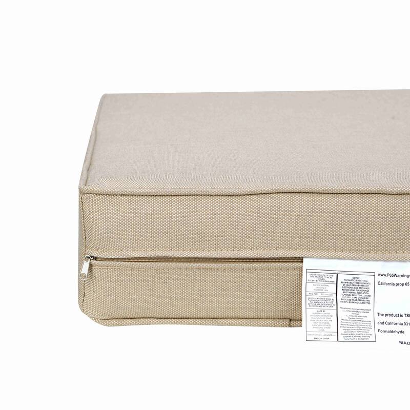 Outdoor Waterproof Rectangle Deep Seat Chair Cushion