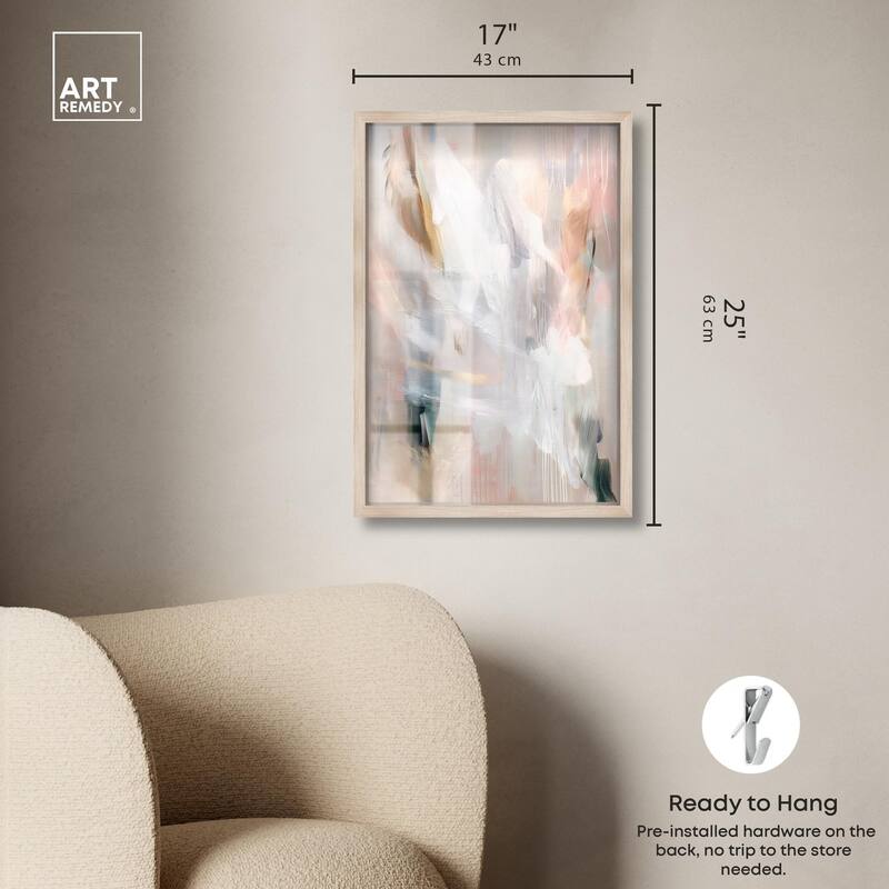 Drifting Colors I Shadowbox by Art Remedy