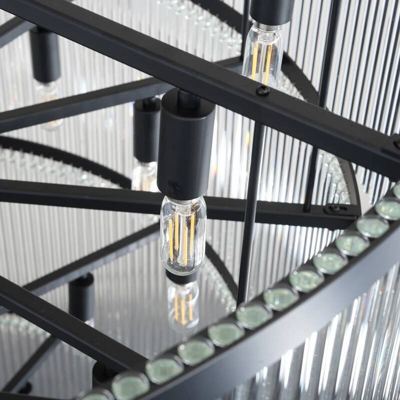 KAYLA 77"H Seven-LayerStriped Column StairLight