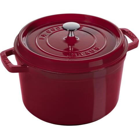 STAUB Cast Iron 5-qt Tall Cocotte