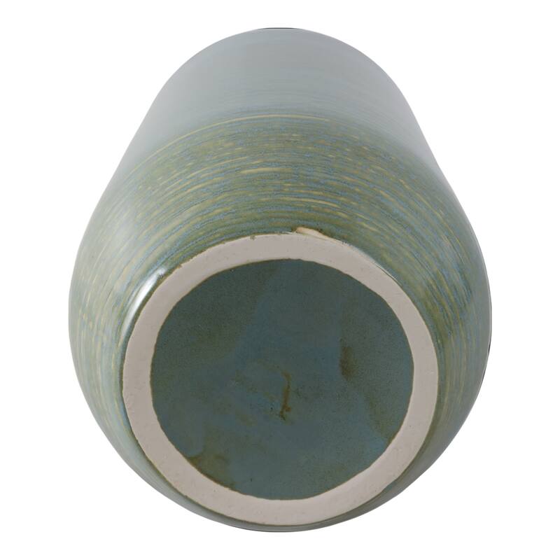 Decorative Vase - Green Ceramic Minimalist