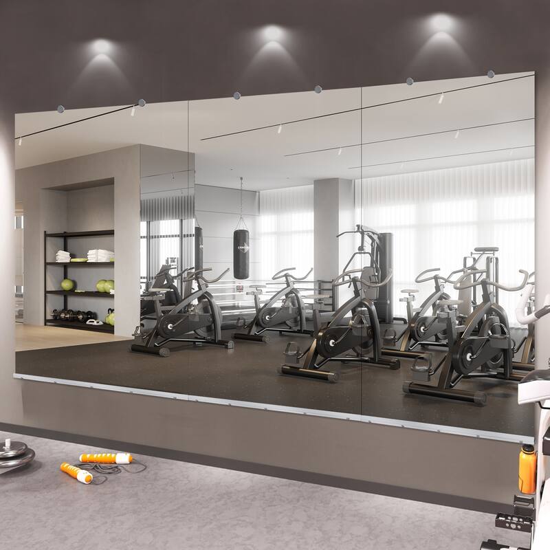 Wall Mirror Home Gym Mirror Dance Studio Mirror Tempered Glass Mirror
