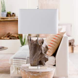Drayton White Transitional Table Lamp