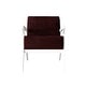 preview thumbnail 25 of 47, CraftPorch Chic Modern Velvet Upholstered Chair Red