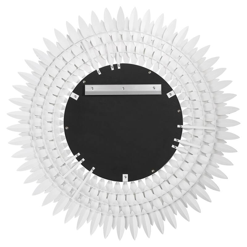 Crystorama Lighting Group BRH-M530 Broche 30" Sunburst Flat Steel