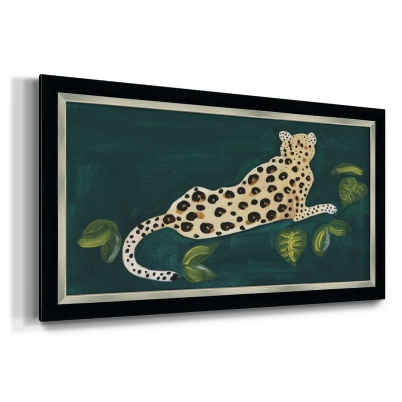 Lethargic Leopard I Premium Framed Canvas- Ready to Hang