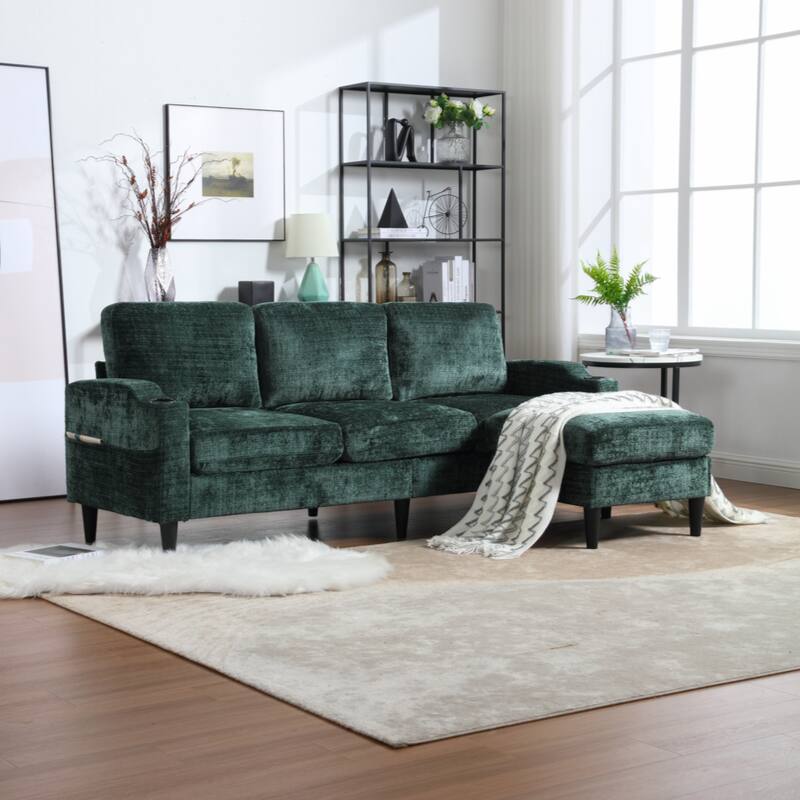 storage sofa /Living room sofa cozy sectional sofa - Emerald