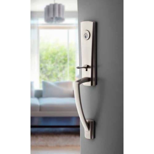 Shop Baldwin Fd Miaxcon Crr Miami Full Dummy Handleset With Modern