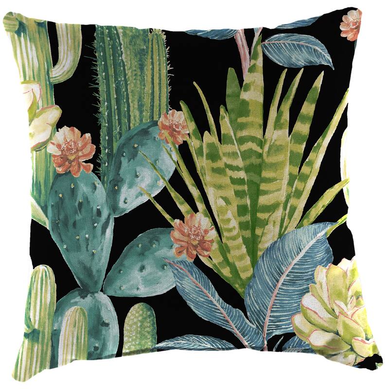 16" x 16" Outdoor Throw Pillow - Set of 2 - 16'' L x 16'' W x 4'' H