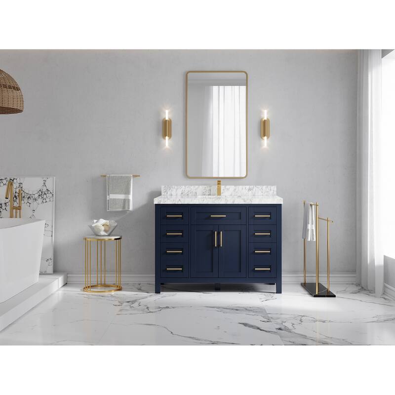 Willow Collections 48 in. W x 22 in. D Cambridge Single Sink Bathroom Vanity with Countertop