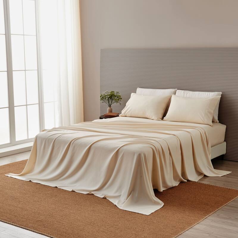 Linery & Co. Ultra Soft Microfiber and Rayon from Bamboo Bed Sheet Set