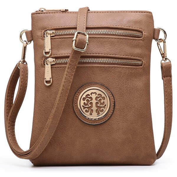 leather messenger bag women