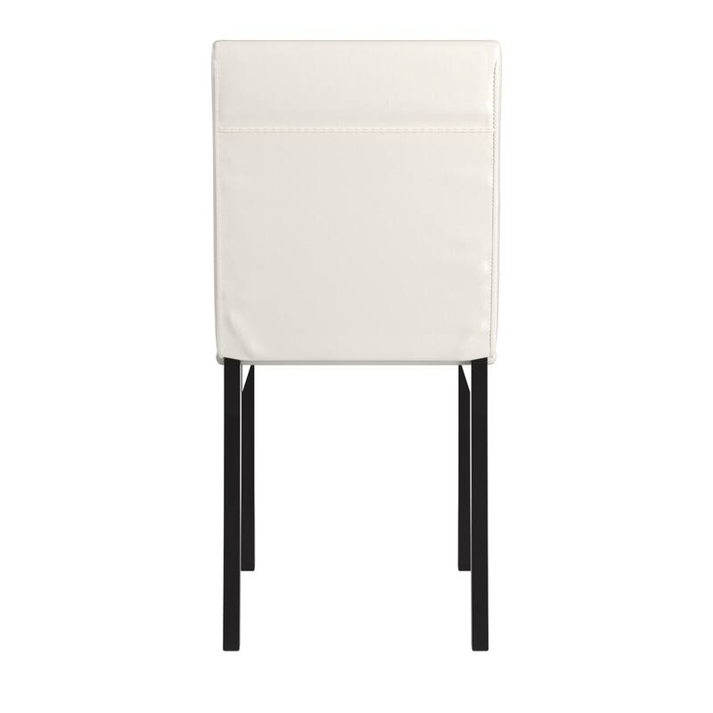Darcy Espresso Metal Upholstered Dining Chair (Set of 2) by iNSPIRE Q Bold