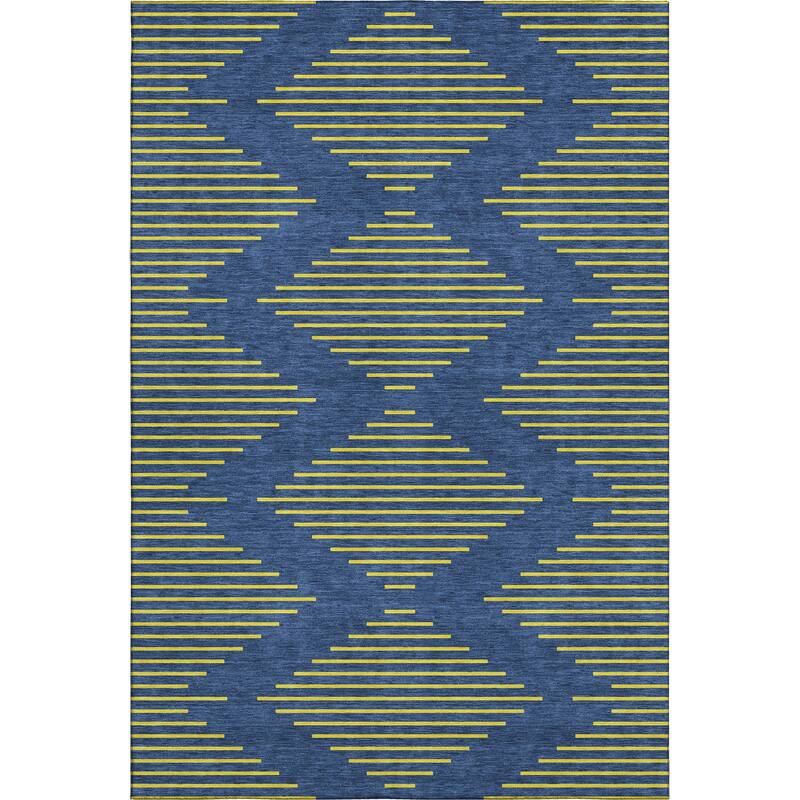 Premium Washable Super Soft Global Stripes Mayfield Rug
