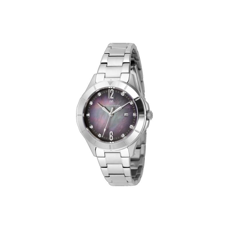 Technomarine Women's TM-826001 LUNA Quartz 3 Hand White, Black Dial Watch