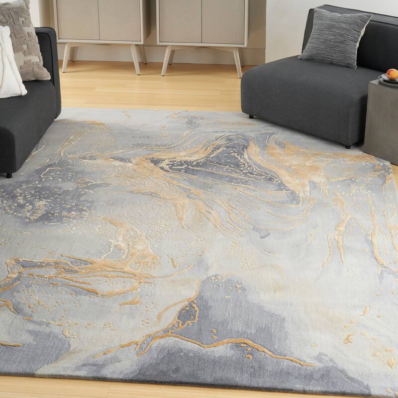 Nourison Prismatic Modern Cosmic Abstract Area Rug