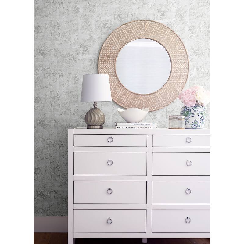 A-Street Prints Caihon Rust Sisal Grasscloth Wallpaper