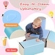 preview thumbnail 6 of 4, 5 Piece Climb and Crawl Activity PlaySet, Including Slide Ramp,Cylinder Block and Semicircle Block