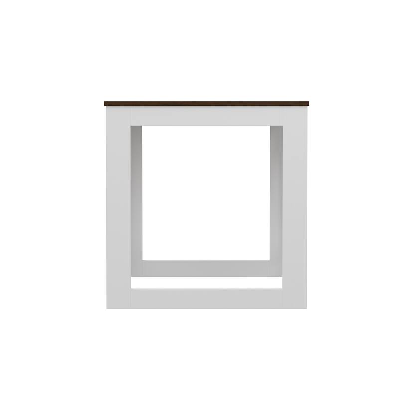 Chic Pet Cage Coffee Table, Wooden Top & Black Metal Frame Stylish Living Rooms