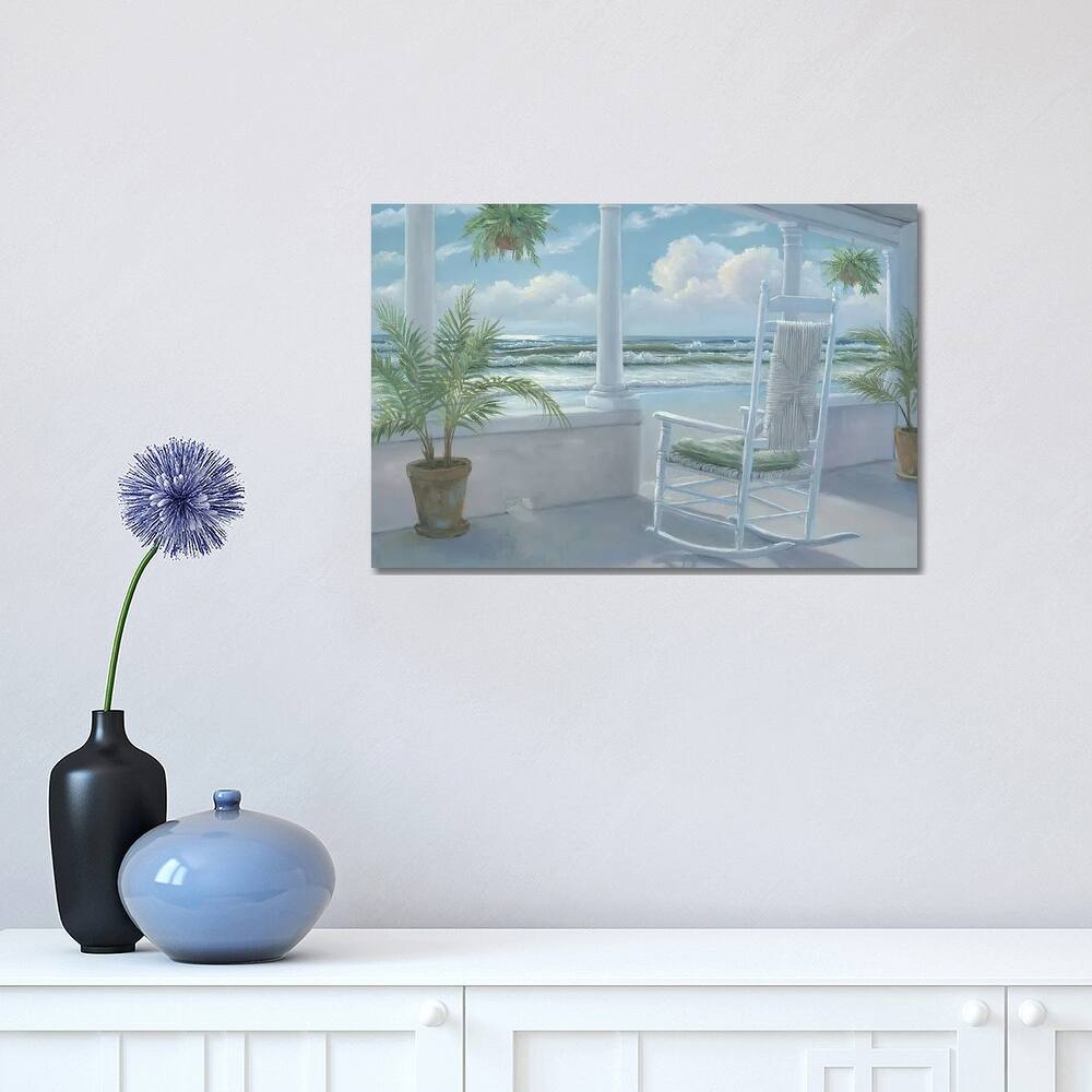 iCanvas "Coastal Porch I" by Georgia Janisse Canvas Print