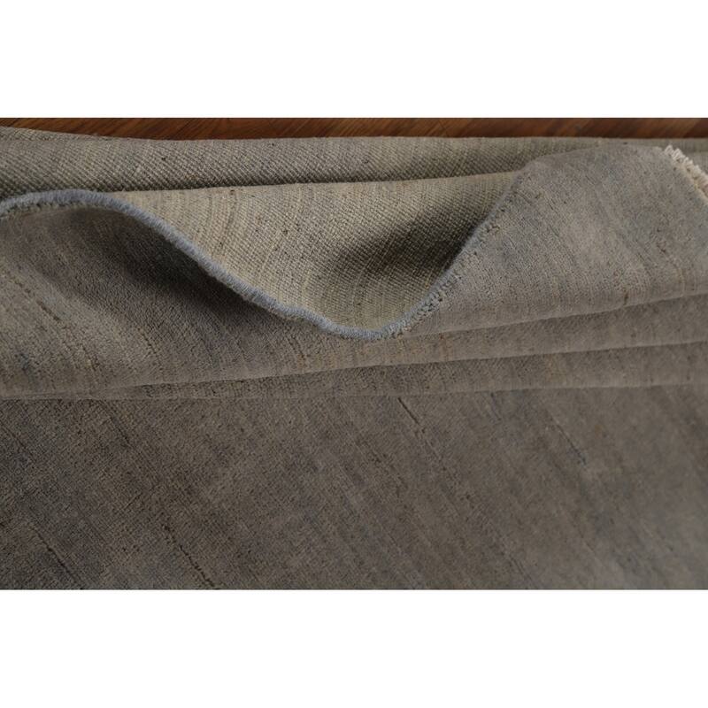 Modern Gabbeh Oriental Rug Hand-Knotted Wool Carpet - 5'1"x 6'6"