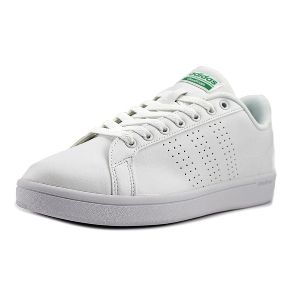 negozio adidas cloudfoam vantaggio delle donne pulite round il cuoio bianco negozio adidas cloudfoam vantaggio delle donne pulite round il cuoio bianco