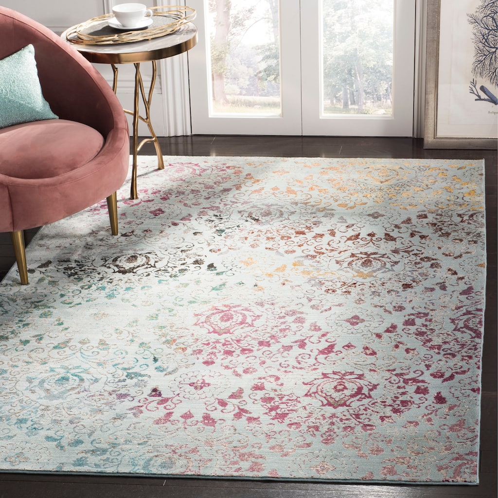 SAFAVIEH Aria Bilha Vintage Boho Damask Rug