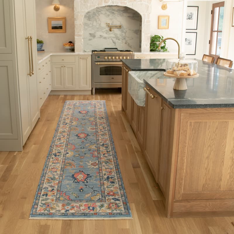 Style Haven Lawson Vintage Oriental Area Rug - 2' x 6' 3" - Blue/ Multi - Runner