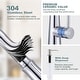 preview thumbnail 24 of 24, WOWOW Pull Down Sprayer Kitchen Faucet with Soap Dispenser