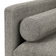preview thumbnail 6 of 9, Oana Mid-Century Tapered Leg Chair with Pillows by iNSPIRE Q Modern