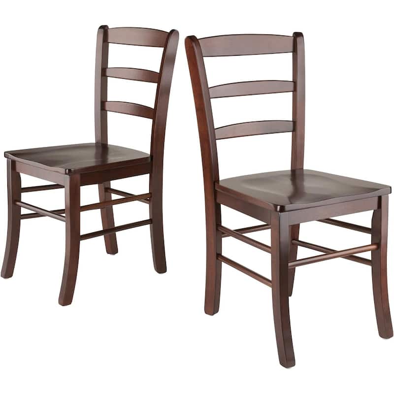 Round Drop Leaf Dining Table Set - 5 Piece Kitchen Table & Chairs - Victorian Style Furniture
