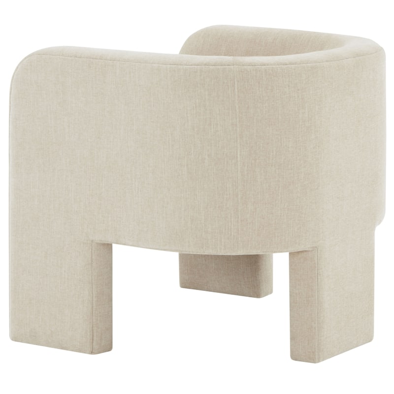 SAFAVIEH Couture Sammie 3-Leg Boucle Accent Chair - 30 in. W x 30 in. D x 29 in. H