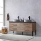 preview thumbnail 57 of 78, Trento Bath Vanity with Sintered Stone Top with Concrete Sink (C)