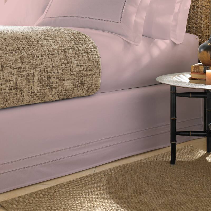 Linenweave Hemstitch 15 Inch Bed Skirt
