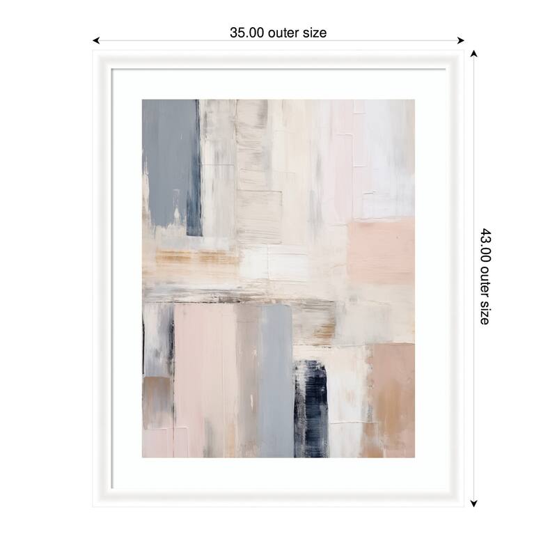 Kate and Laurel Framed Art Rustic Melody by Amy Lighthall