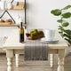 preview thumbnail 40 of 73, DII Variegated Taupe Fringe Table Runner 13x72