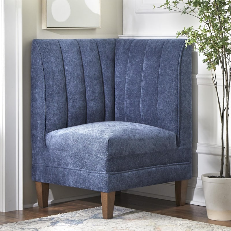 Lifestorey Kerrington 2-Piece Channel Back Upholstered Bench Set