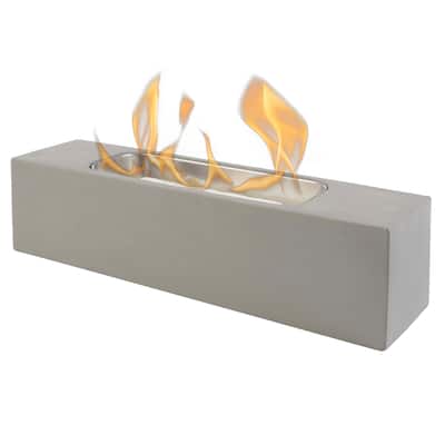 Pure Garden Bioethanol or Rubbing Alcohol Smokeless Tabletop Fire Pit