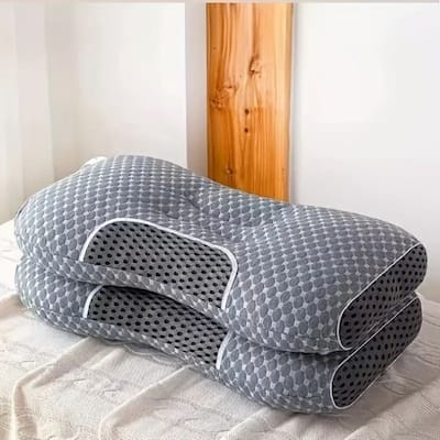 Set of 1/2 SPA Massage Pillow Cervical Orthopedic Neck Pillow