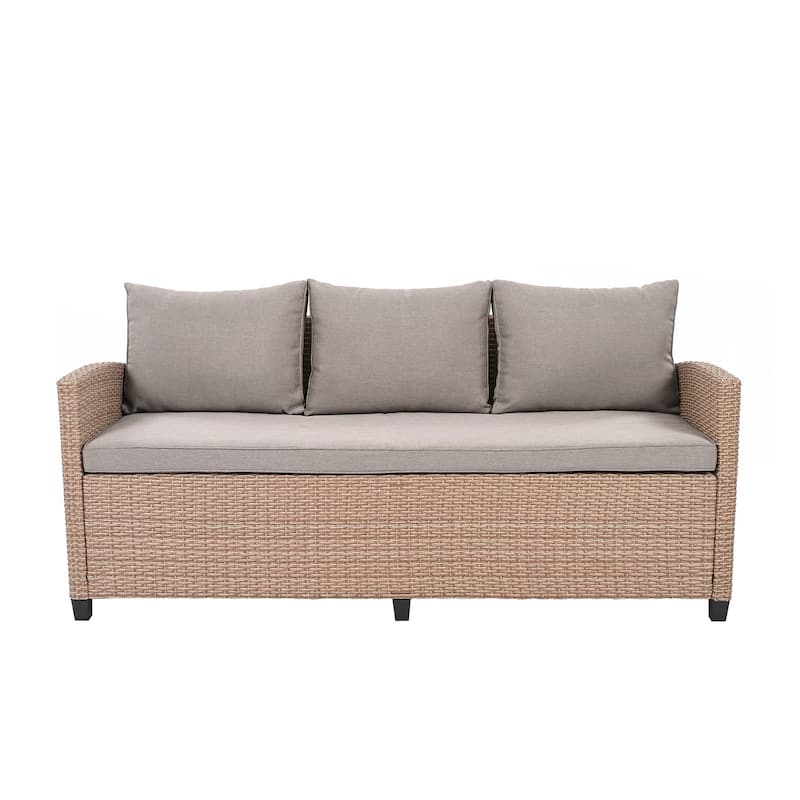 6-Piece Outdoor Rattan Wicker Set