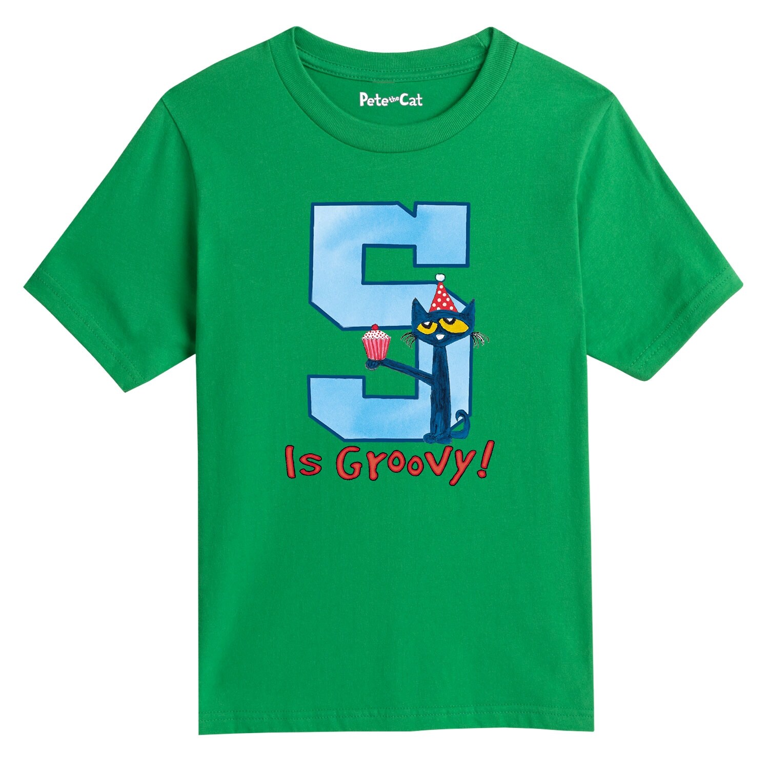 Shop Pete The Cat 5th Birthday Boys Youth Short Sleeve Tee